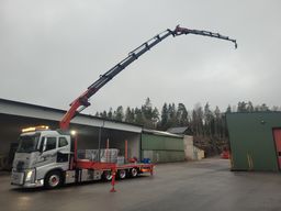 Bodbil Kranbil Volvo FH 500 med Palfinger PK78002-SH plus jibb PJ170