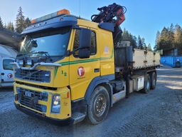 VOLVO FM12 6X2 Kranbil med tipp Palfinger PK27000 +Jibb