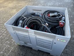 10 stk. 63amp Kabler á 25m (Kobber) / 10 pcs. 63-amp copper cables of 25 meters each./ A0025149