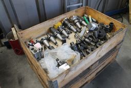 Lot ISO50 og VDI40 holdere mfl.