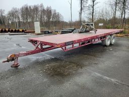 Dalum entreprenadkärra flakkärra 10 tons