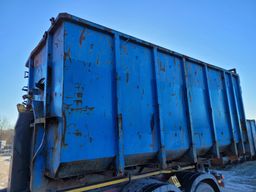 Lastväxlarflak 6 meter 35 kubik Container