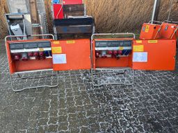 2 stk. SATEMA byggetavler /electrical distribution boards / A0025107-A0025108