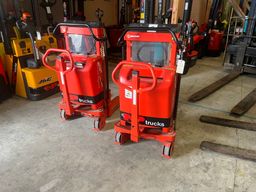 LOT. med 2 stk. LL1001TE EL løftevogne / LOT. with 2 pcs. LL1001TE EL lifting trolleys
