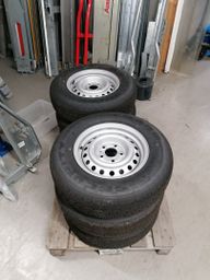6 stk komplette hjul.
185R14 C 102/100 S   5/112   M+S