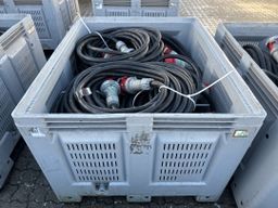 10 stk. 63amp Kabler á 25m (Kobber) / 10 pcs. 63-amp copper cables of 25 meters each./ A0025145