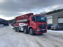 Concrete pump truck MERCEDES-BENZ AROCS 3253 / Betongpumpebil MERCEDES-BENZ AROCS 3253 New reservation price