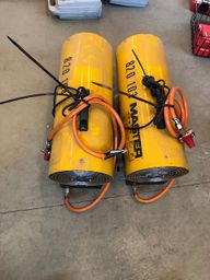 Master gasvarmer 2 stk / Gas heaters