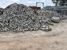 Blandet lot med granit / Granite