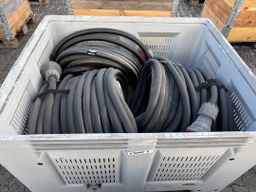 5 stk. 125amp Kabler á 25m (Kobber) /5 pcs. 125-amp copper cables of 25 meters each. / A0025120