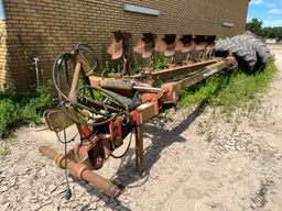6 furet Agrolux halvbugseret plov / plough