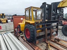 Sellick rough terrain gaffeltruck - defect / forklift malfunctioning