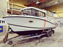 QUICKSILVER 755 PILOTHOUSE 2014 MOD MED MERCURY 400R 2018 MOD 184 TIMER!