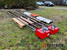 Gasfyr/strålevarmeanlæg / Gas boiler/radiant heating system