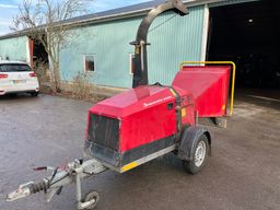 Flishugger TP160 bugseret Lombardini dieselmotor.