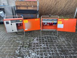 2 stk. SATEMA byggetavler /electrical distribution boards. / A0025106-A0025105