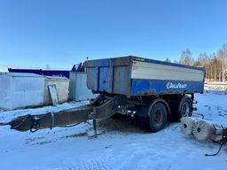 Gruskärra 2 - axlad SLP med täckning