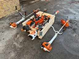 Palle med diverse Stihl håndholdte maskiner.