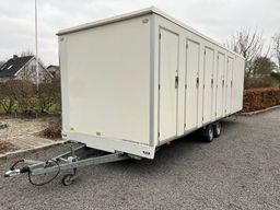 Scanvogn 730 med Toiletter og urinaler / Scan trolley 730 with toilets and urinals
