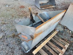 Fjärås 400/1100 Sandspridare för traktor självlastade + Lastbrygga lastflak för trepunktslyft
