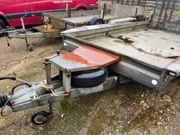 Brenderup 3500 KG. Maskintrailer /  Brenderup 3500 KG. Machine trailer