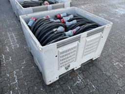 10 stk. 63amp Kabler á 25m (Kobber) / 10 pcs. 63-amp copper cables of 25 meters each./ A0025148