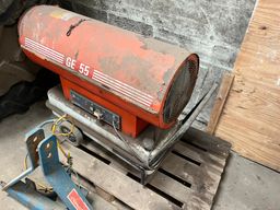  GE 55 Diesel Varme kanon / GE 55 Diesel Heat Gun