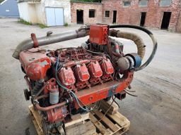 Marinmotor Fiat V8 Dieselmotor 823-SRM 