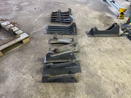 LOT med div. Redskabsfæste /  LOT with misc. Tool attachment