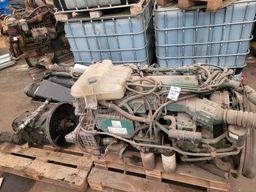 Motor Volvo D6B + växellåda + krafuttag mm till Volvo FL6  