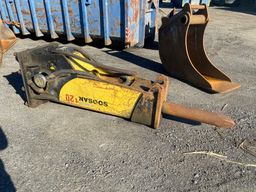 Soosan SQ 120 Hydraulic Hammer / Pigghammer