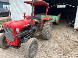 Massey Ferguson 35X diesel traktor med frontlæsser / tractor with loader