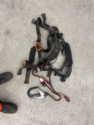 10x Komplette Fald sele sæt / Complete Fall protection harness set