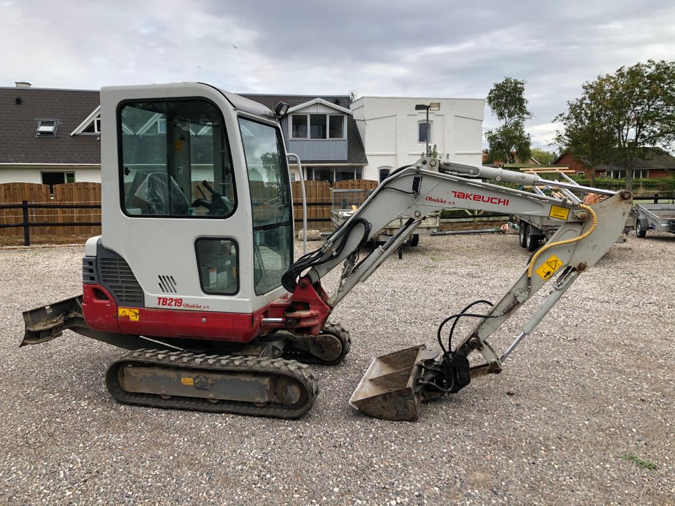 Takeuchi TB219 Minigraver / Mini excavator | Retrade