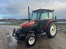 Fiatagri - New Holland L75 Traktor med kost / Tractor with sweeper