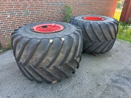 2 hjul Dneproshina 66x43.00R25 / 2 Tires Dneproshina 66x43.00R25