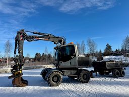 Hjulgrävare Atlas 160 W med tippvagn