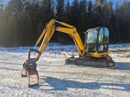 Gravemaskin JCB 8045 / skuff