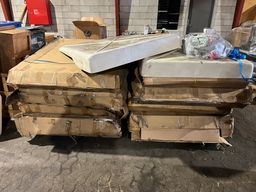 Glasfiber tagtoppe til traktor/minilæsser / Fiberglass roof tops for tractor/mini loader