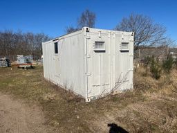 Smågrisestald Komplet 20 " Container / Piglet Barn Complete 20" Container